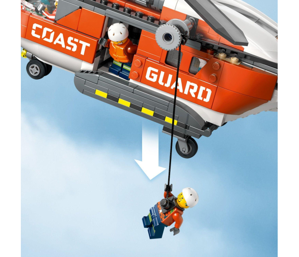 LEGO CITY 60503 Helikopter straży przybrzeżnej - 1473519 - zdjęcie 9